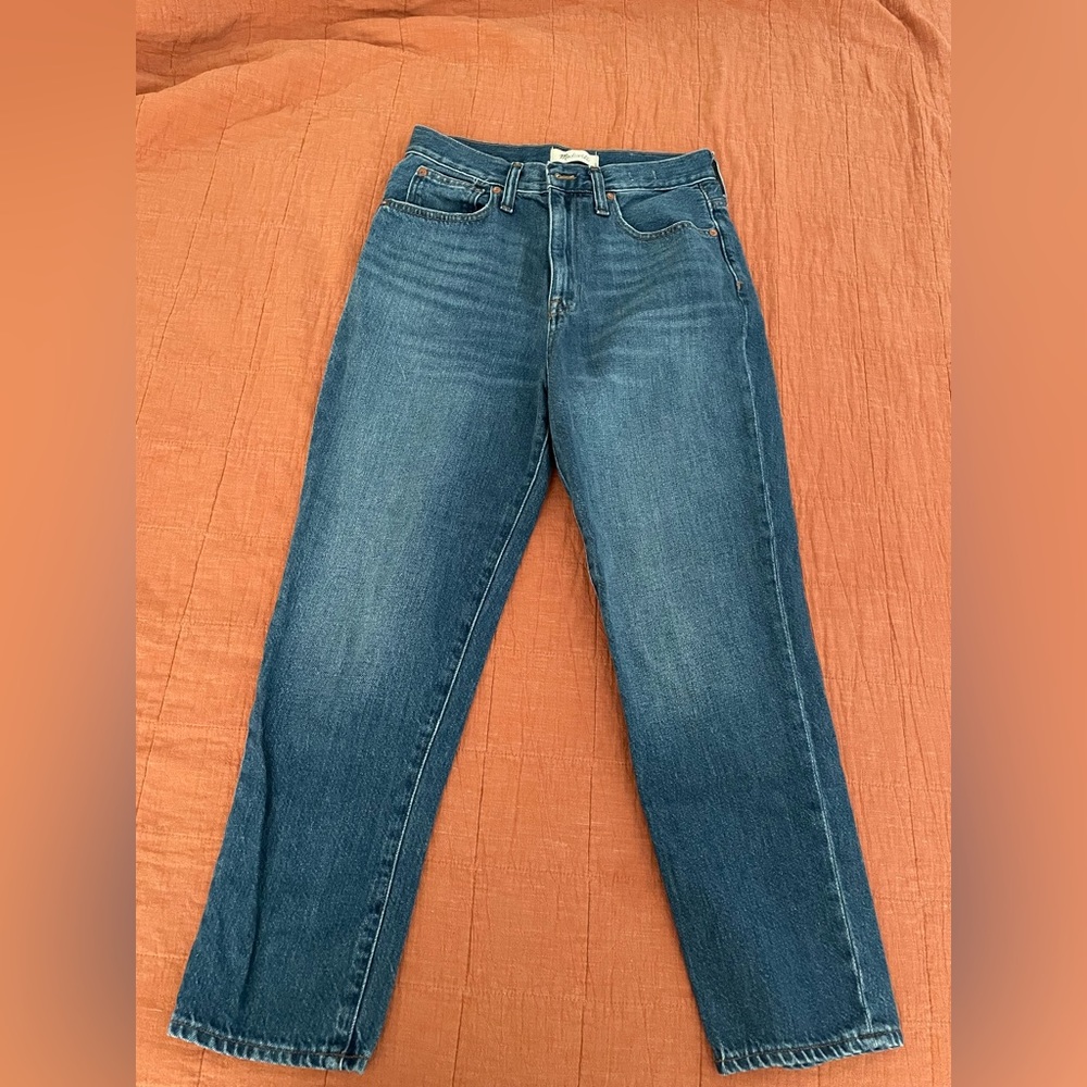 Madewell high rise mom jeans